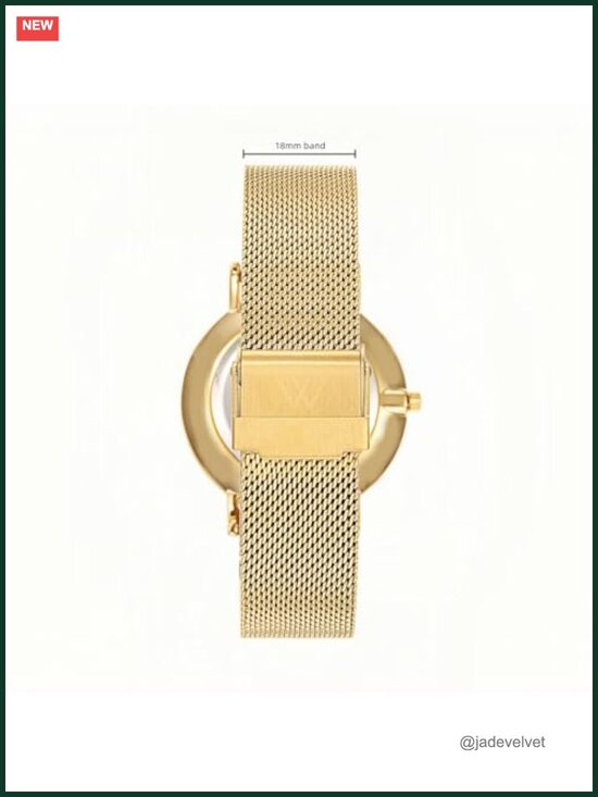 Large Face Roman Numeral Womens Watch - Interchangeable Band 38mm main image 4